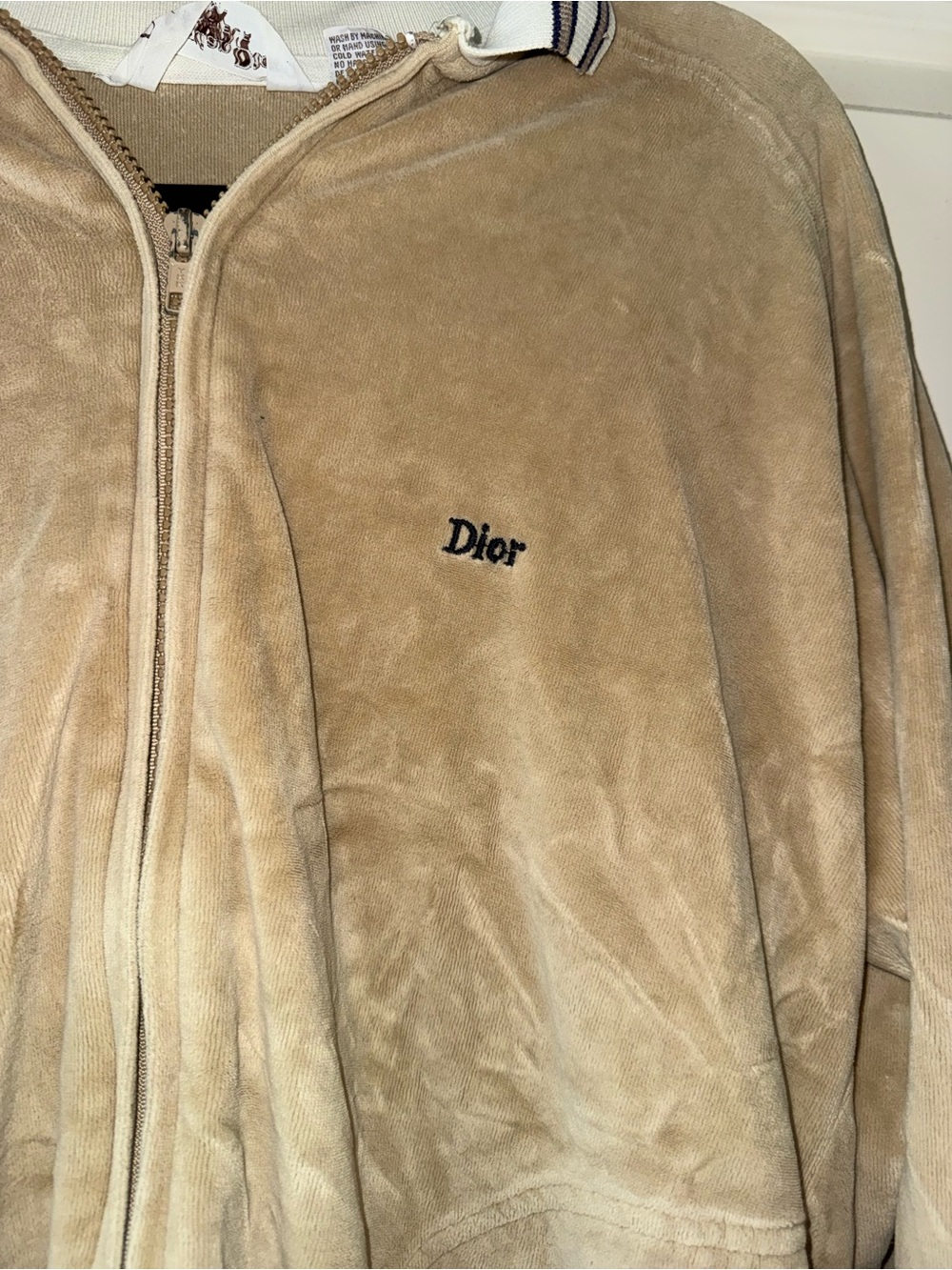 Vintage Christian Dior Zip Up - Picture 3 of 4